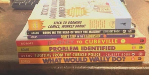 Lot of 7 Different Vintage Dilbert Books - Picture 1 of 1