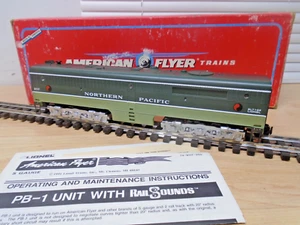 American Flyer-Lionel S Ga 48117 Northern Pacific PB1 Loco Dummy B Unit+Sound OB - Picture 1 of 8