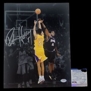 11x14 Autographed Robert Horry Photo LA Lakers PSA COA Basketball Los Angeles 