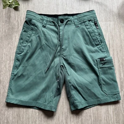 Volcom Stone Trail Master Walk Cargo Shorts Forest Green V.Co Tech Men's 28 - Image 1 of 4