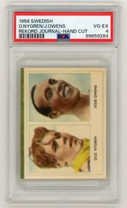1956 Swedish Rekord Journal Jesse Owens Olle Nygren PSA 4 VG-EX - Picture 1 of 2