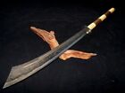 Handmade Carbon Steel 1095 || Hunting Short Sword || 28-In With Leather Sheath