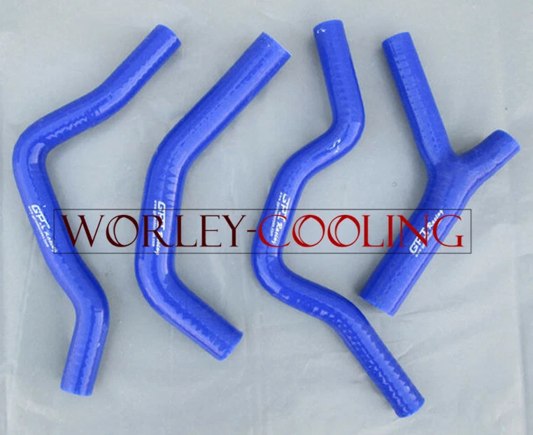Silicone radiator hose FOR Honda CR500R 85-88 CR 500 R 1985 1986 1987 1988 BLUE - Imagem 1 de 1