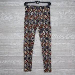 Neu LuLaRoe Leggings geometrisches Muster Damen Größe Einheitsgröße - Bild 1 von 5