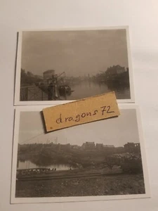 Fotos Westfront Belgien 1940 Namur Wallonien,Stadtansicht,Hafen,Schiffe+++orig - Picture 1 of 10