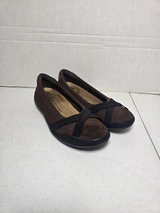 Earth Origins braune "Swift Shona"-Stil Keilabsatz-Halbschuhe Damengröße 10 - Bild 1 von 8