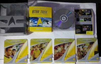 STAR TREK Original Temporada 1 y Serie Animada DVD Caja Conjuntos PLUS SHIRT XL Foto 1 de 4