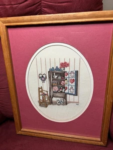 The Jelly Cabinet II komplett fertiges Muster, doppeltes ovales Passepartout, gerahmtes Bild - Bild 1 von 12