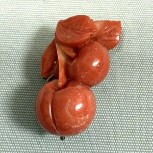Japanese Obidome Kimono Accessory Cherry Obi-jime Coral - Picture 1 of 4