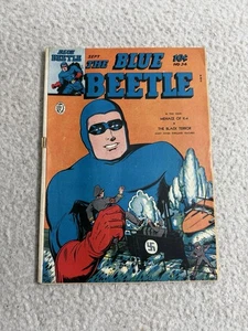 Blue Beetle #34 Golden Age Fox Super-Hero Comic 1944 - Picture 1 of 8