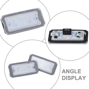 Easy and Hassle Installation LED Plate Lights for Fiat 500 For Abarth - Picture 1 of 23
