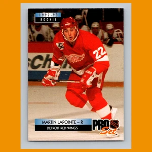 Martin Lapointe #226 1992-93 Pro Set Detroit Red Wings Hockey Card NHL - Foto 1 di 3