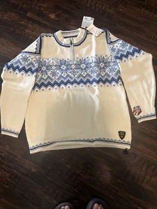 Dale of Norway US Ski Team Wollpullover 1/4 Zip Größe: L - Bild 1 von 8