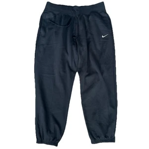 Neu mit Etikett Nike schwarze Fleece-Jogginghose mit hohem Bund Damen XL DQ5688-010 - Bild 1 von 11