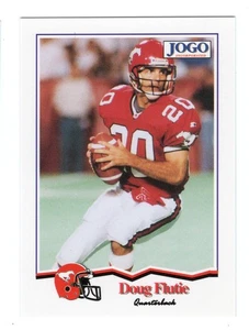 1994 Jogo CFL Doug Flutie Card #23 Calgary Stampeders Boston College - Bild 1 von 2