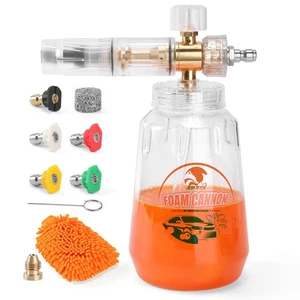 Foam Cannon for Pressure Washer, Pressure Washer Foam Cannon for Car Washing ... - Picture 1 of 7