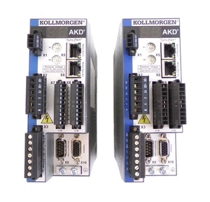 Kollmorgen AKD-B00606-NBSQ-0000 Servo Drive SynqNet Reseller Lot of 2 Working - Picture 1 of 16