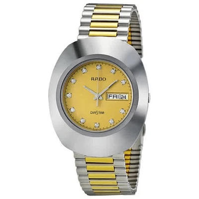 Rado The Original Quartz Gold Dial Men's Watch R12391633 - Image 1 of 4