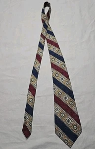 Jos. A. Bank Men's Silk Necktie Geometric Pattern - Picture 1 of 4