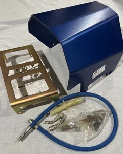 Transmission Shield TH-400 Part #22151 Blue B&M Racing Products NEW - Picture 1 of 12