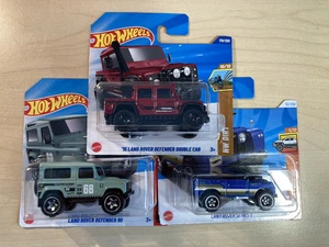Hot wheels x 3 Land Rover Defender Sammlung inkl. neuer Modelle 2025 - Bild 1 von 12
