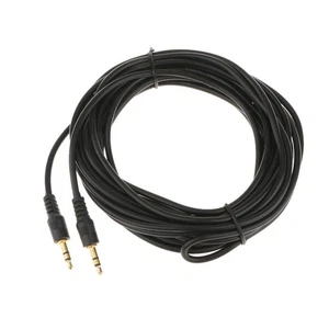 16ft Stereo Male to Male 3.5mm Plug Audio AUX for MP3 Pad - Afbeelding 1 van 4
