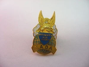 NADA N.A.D.A Antiquity Integrity Pin Award National Ass. of Dealers in Antiques - Picture 1 of 5