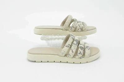 Женские кожаные сандалии-шлепанцы Cole Haan Grand OS размер 9B с тиснением новые без коробки qp - Изображение 1 из 4