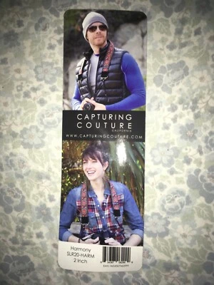 Capturing Couture Harmony Vintage 2'' Adjustable Camera Strap, Brand New, sealed - Image 1 of 4