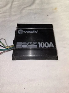 Oldschool Coustic AMP 100 Endstufe Auto Car Oldtimer Youngtimer  - Bild 1 von 3