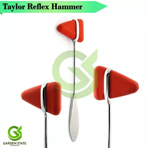 Diagnostic Taylor Percussion Reflex Hammer Medical Neurology Tendon Bone Testing - Picture 1 of 3