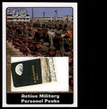 2019 Historic Autographs 1969 Stamp Active Military Personel Peaks