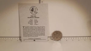(Lote 726) 1935 GEORGE V PLATA CORONA DE CABALLO ROCKERO - Imagen 1 de 3