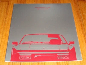 Original 1990 Porsche 944 S2 Deluxe Sales Brochure Catalog - Picture 1 of 2