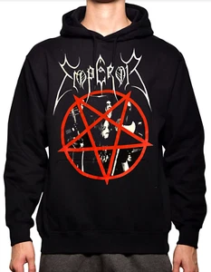 EMPEROR BLACK METAL Band HOODIES BLACK MEN's SIZES - Picture 1 of 1