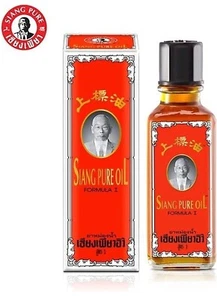 6 x 25cc  Red Siang Pure Menthol Peppermint Oil - Picture 1 of 2