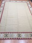 8' x 10'9" New Indian Dhurrie Oriental Rug - Two Sided - Hand Made - 100% Wool