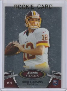 Kirk Cousins ROOKIE CARD 2012 Bowman Sterling RC Redskins Vikings PREMIUM $$ RC! - Bild 1 von 2