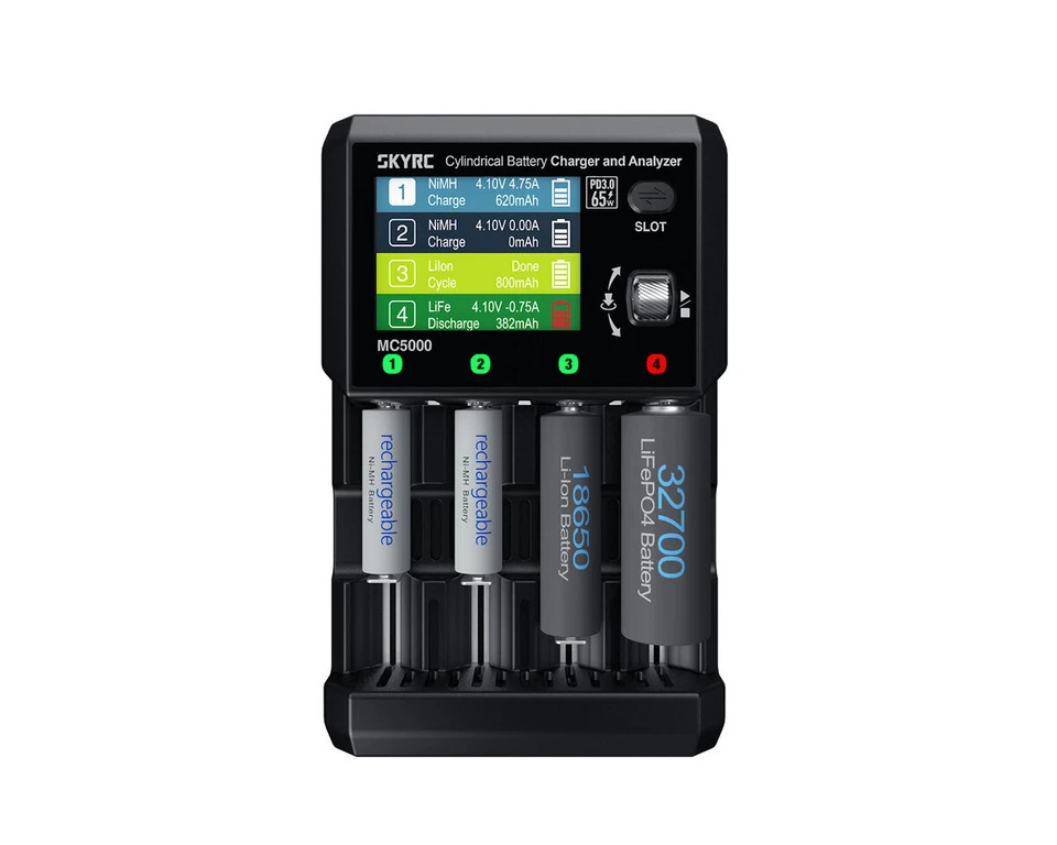 SkyRC MC5000 Ladegerät für Rundzellen DC 5A SK100214-01