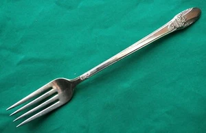 First Love silverplate Rogers Grill Viande Fork (S) - Picture 1 of 3