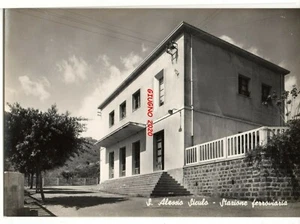SANT’ALESSIO SICULO MESSINA STAZIONE FERROVIARIA GARE RAILWAY STATION BAHNOF - Foto 1 di 2