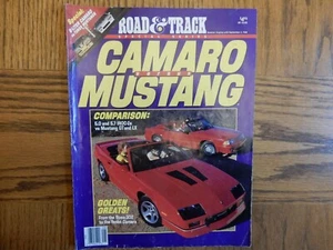 Road & Track Magazine 1988, IROC Camaro Versus Mustang GT Special Edition - Picture 1 of 5