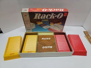 Vintage 1975 RACK-O Card Game MB Milton Bradley Complete  NICE! - Picture 1 of 9