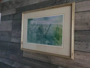 Keith Andrew, Gate Stone 1983, Original Painting 21" X 16" Very Nice  - Picture 1 of 4