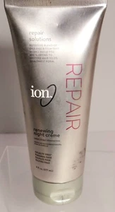 ion Repair Solutions Renewing Night Creme For Hair 6 fl oz / 177ml. New - Picture 1 of 5