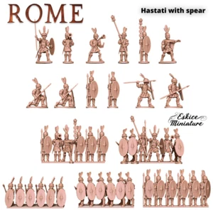 Ancient Roman Hastati w/ Spears Set (3D PRINTED) - Picture 1 of 2