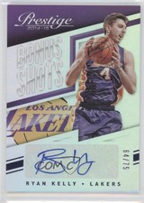 2014-15 Panini Prestige Bonus Shots Auto Blue Premium /75 Ryan Kelly #83 Auto