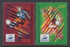 France 1998 World Cup Football Issue 3 - Host Cities set of 2 MUH