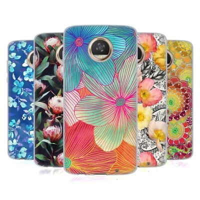FUNDA OFICIAL DE GEL SUAVE MICKLYN LE FEUVRE FLORALES 2 PARA TELÉFONOS MOTOROLA Foto 1 de 4