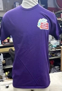 Thomas & Friends Day Out With Thomas Crew Purple Short Sleeve Shirt Size M - Picture 1 of 6